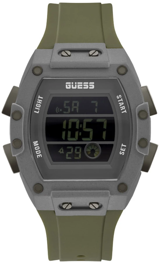 Guess Tonneau GW0340G3 Vyriškas Laikrodis Chronografas