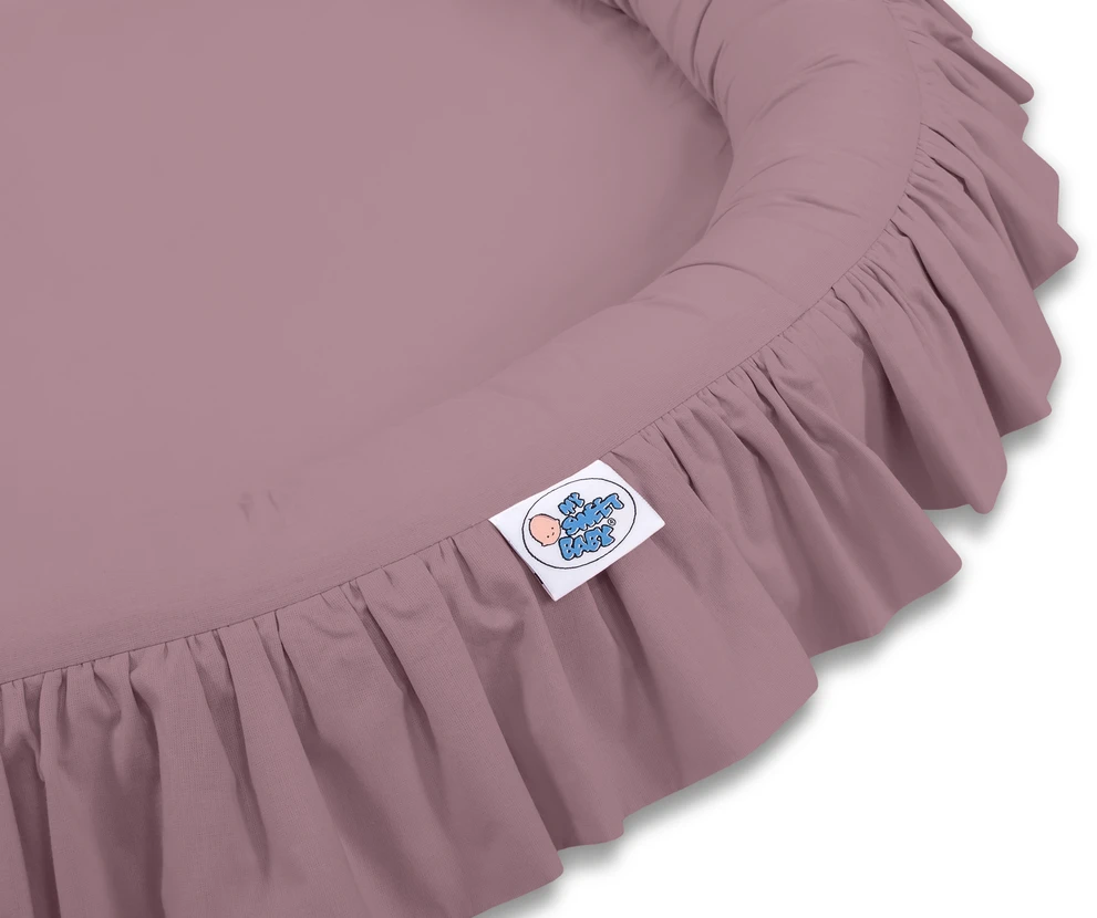 My Sweet Baby Lizdelis su raukiniais – pastelinis violetinis