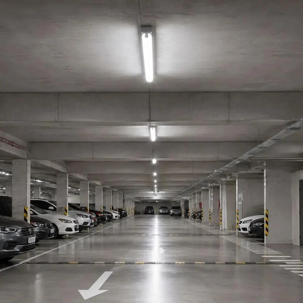 36W LED linijinis paviršinis šviestuvas G-SERIES, 120cm, baltas, 3000/4000/6500K, IP65