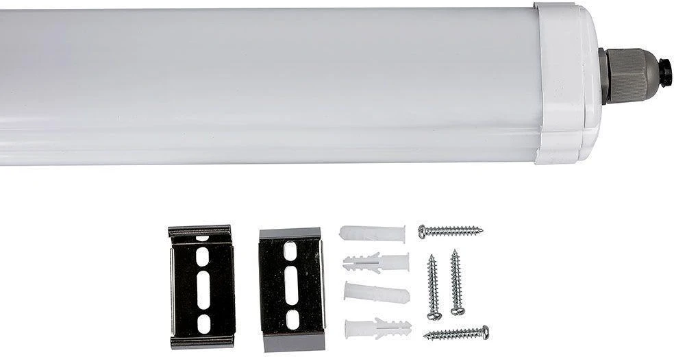 36W LED linijinis paviršinis šviestuvas G-SERIES, 120cm, baltas, 3000/4000/6500K, IP65