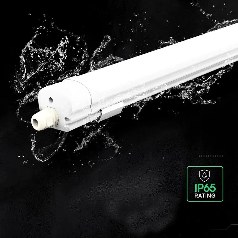 36W LED linijinis paviršinis šviestuvas G-SERIES, 120cm, baltas, 3000/4000/6500K, IP65