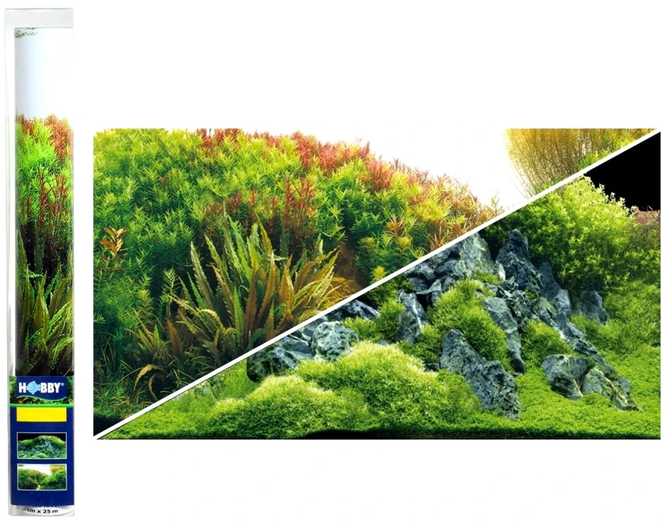 HOBBY akvariumo fonas „Planted River“