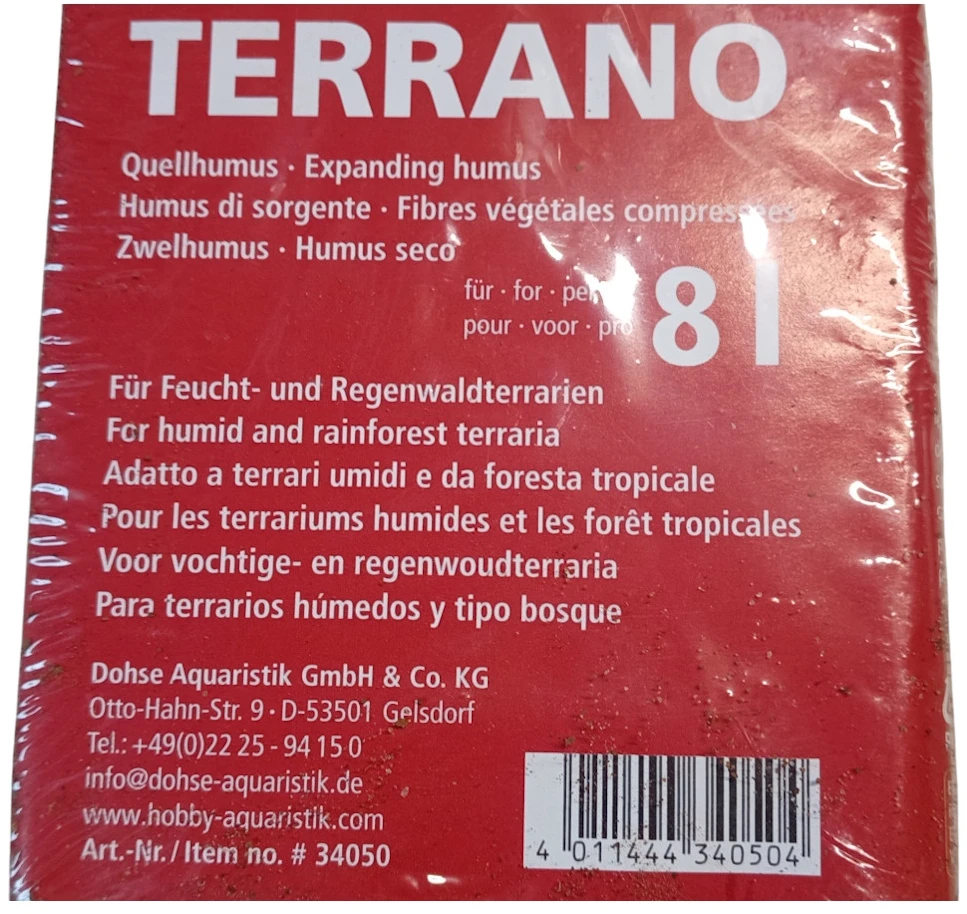 HOBBY Quellhumus substratas terariumams 2 x 4 l