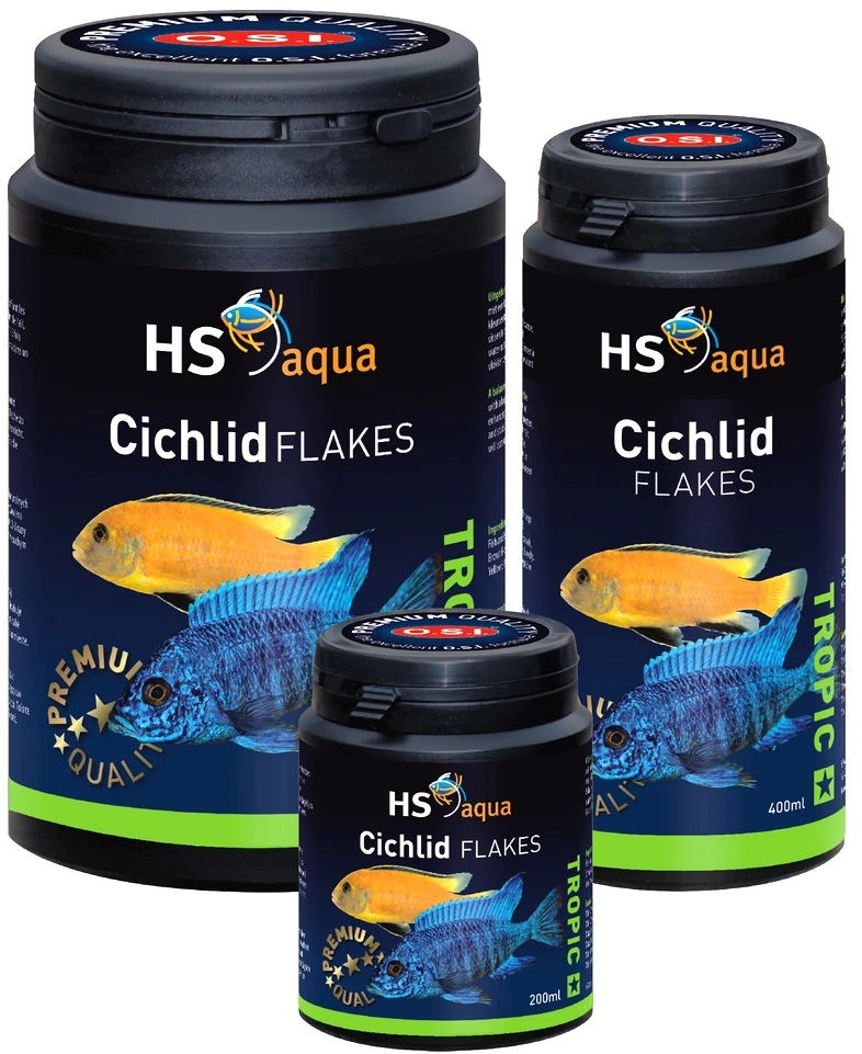 HS AQUA CICHLID žuvų maistas, 1000 ml
