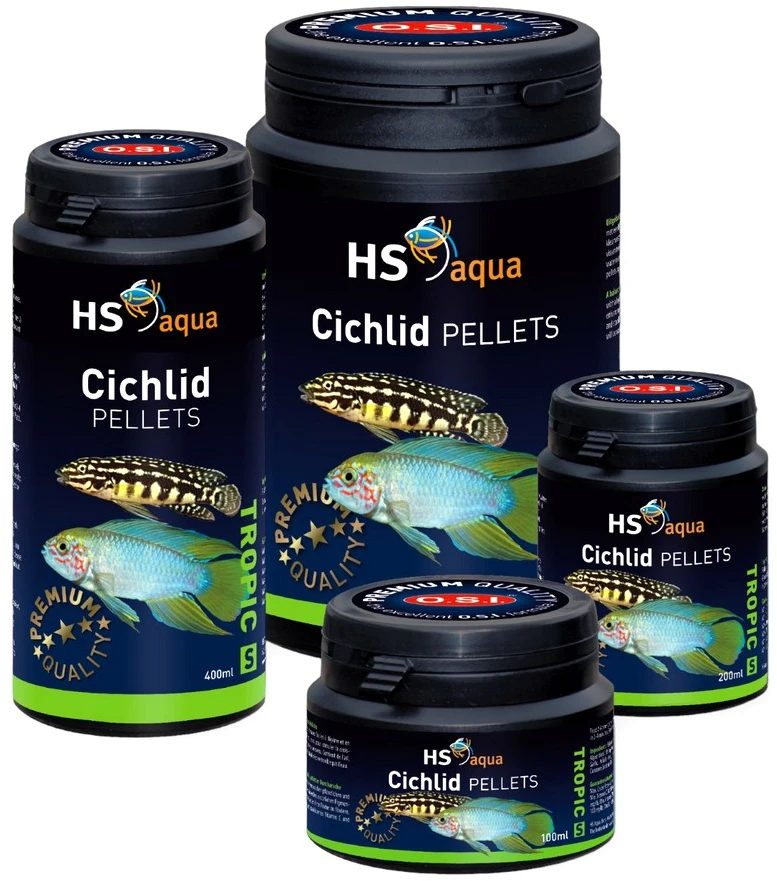 HS AQUA CICHLID žuvų pašaras 400 ml