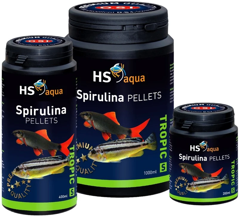 HS Aqua Spirulinos žuvų pašaras 1000 ml