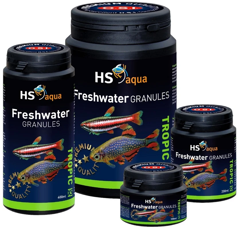 HS AQUA žuvų maisto granulės 200 ml