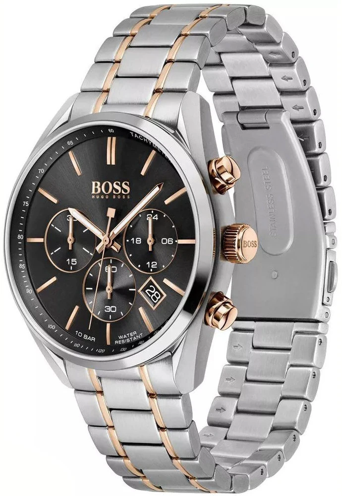 HUGO BOSS vyriškas laikrodis 1513819 CHAMPION (zh052f)
