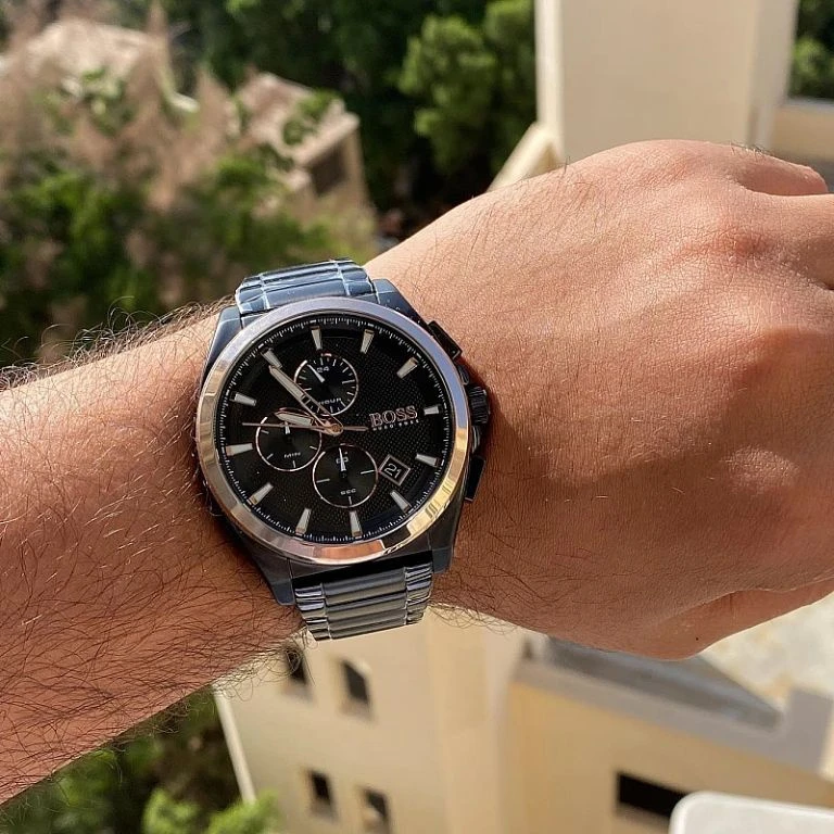 HUGO BOSS VYRIŠKAS LAIKRODIS 1513885 - GRANDMASTER (zh019a)