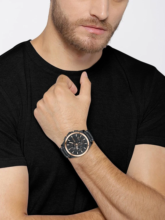 HUGO BOSS VYRIŠKAS LAIKRODIS 1513885 - GRANDMASTER (zh019a)