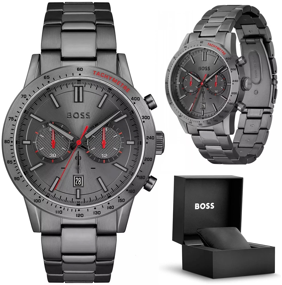 Laikrodis HUGO BOSS Men's Watch 1513924 Allure (zh057b)