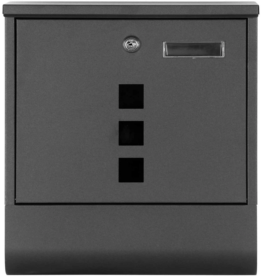 Humberg Pašto dėžutė 33x31x10cm antracito spalvos 4993