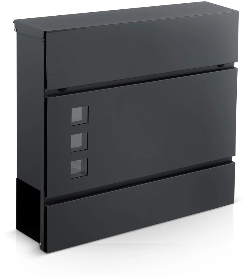 Humberg Antracito spalvos pašto dėžutė 37x37x10,5 cm HM-863
