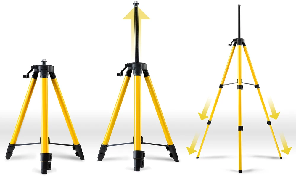 Trikojis stovas Humberg HM-180 kryžminiam lazeriui