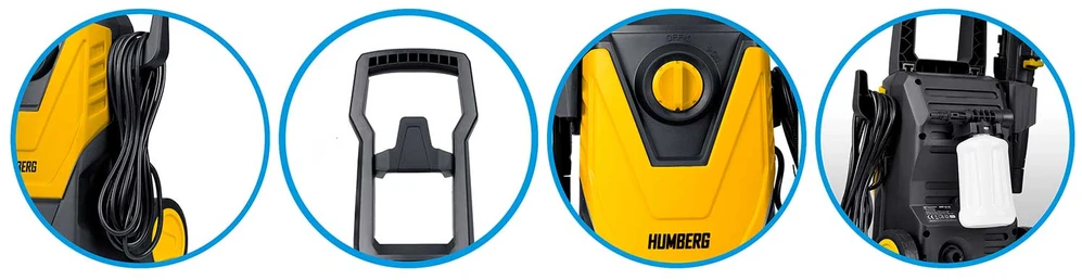 Humberg HM-300 aukšto slėgio plovykla 1800 W