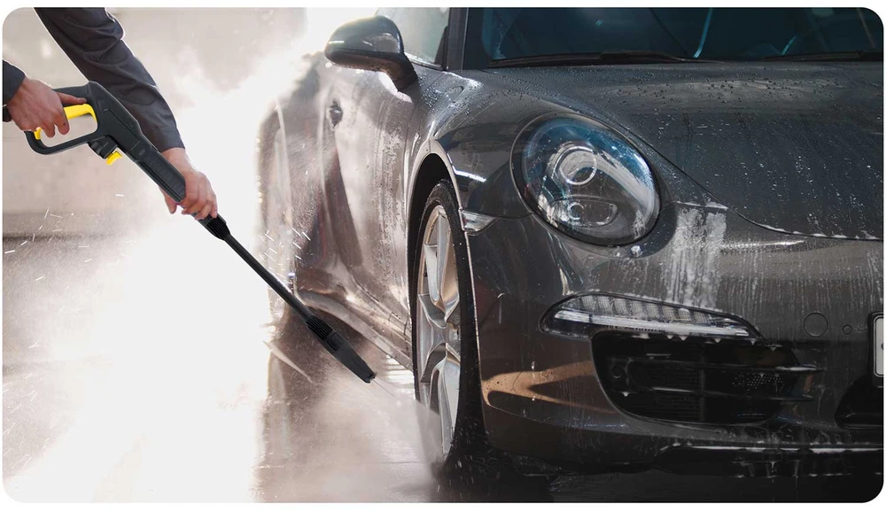 Humberg HM-300 aukšto slėgio plovykla su žarna, 1800 W