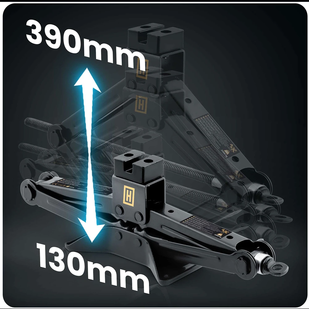 Humberg HM-383 trapezinis automobilinis keltuvo svirtis 2 t