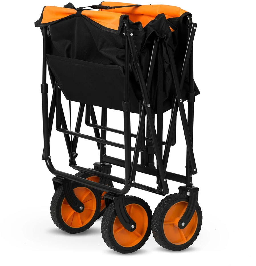 Humberg HM-513 sulankstomas 100 l transportavimo vežimėlis su tinklu