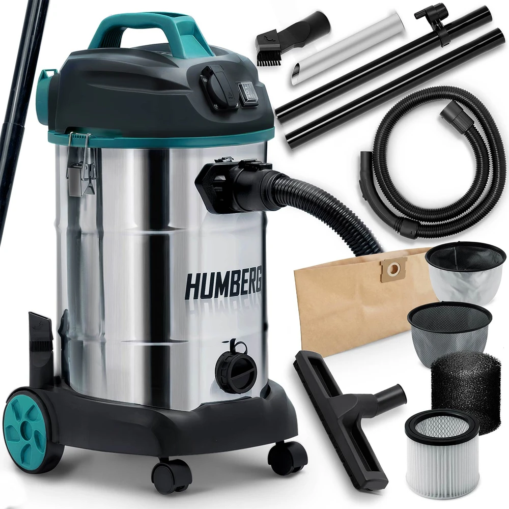 Humberg Pramoninis dulkių siurblys 30L 1600W HM-402
