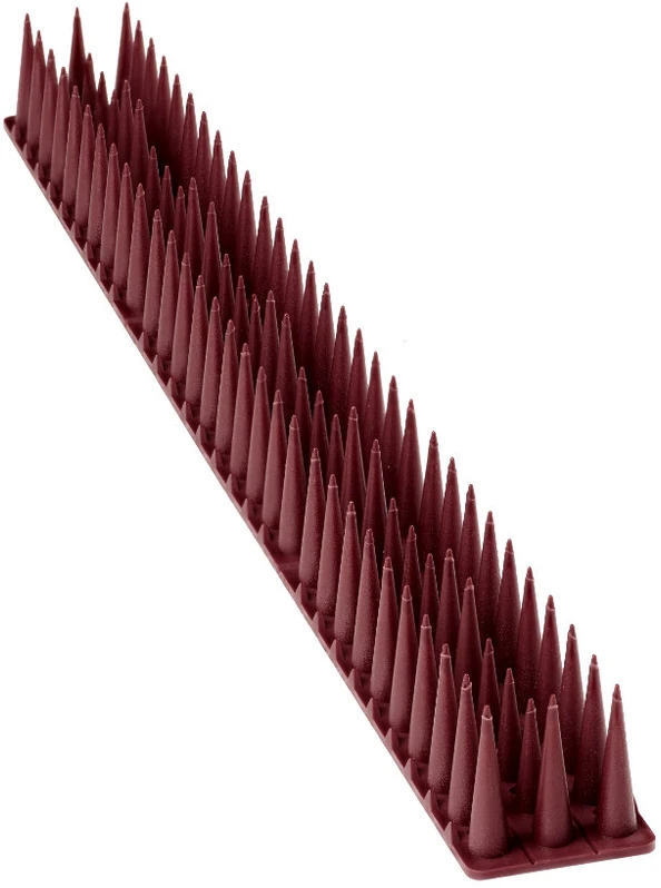 Ikonka Tankus plastikinis spyglių rinkinys, rudas, 43 cm