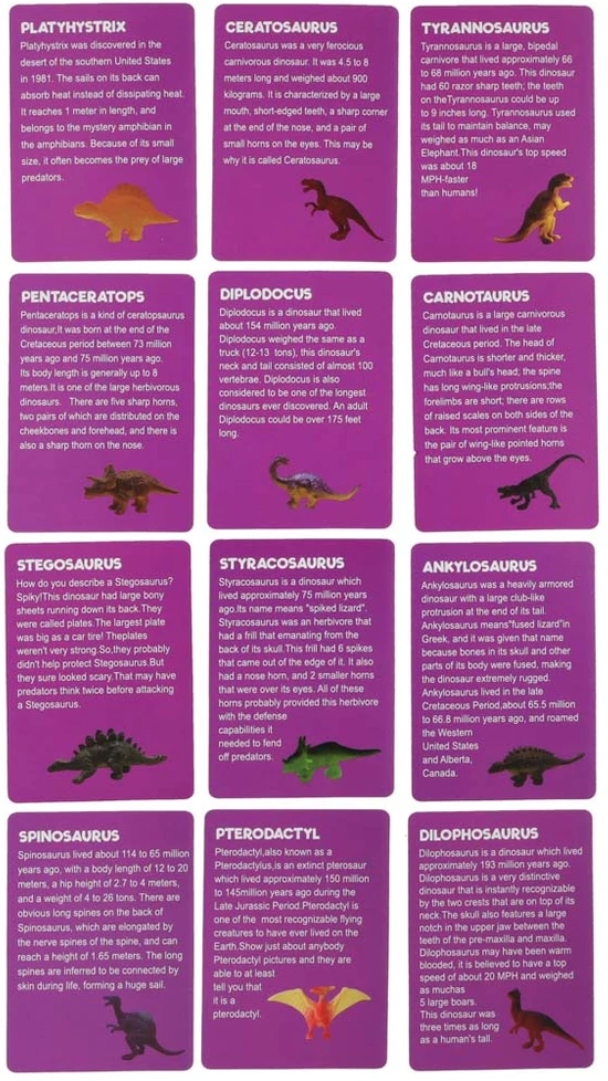 Ikonka KIK archeologinis dinozaurų kasinėjimo rinkinys, 12 kiaušinių figūrėlių