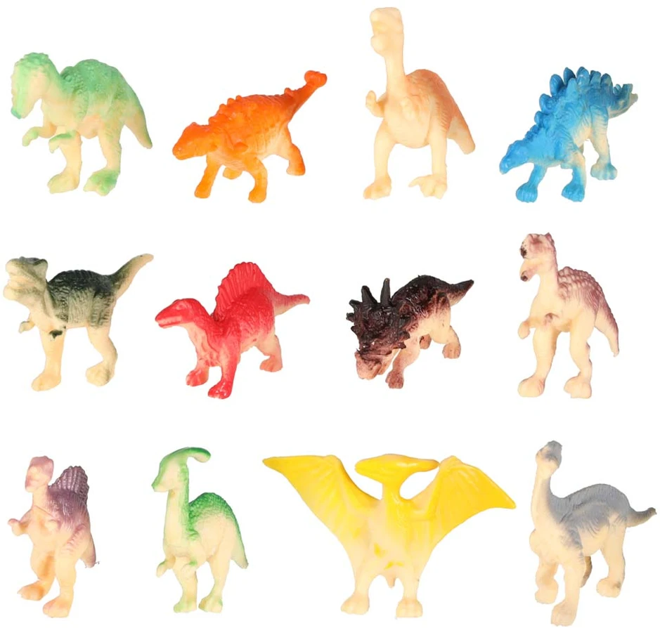 Ikonka KIK archeologinis dinozaurų kasinėjimo kiaušinis XL, 12 figūrėlių