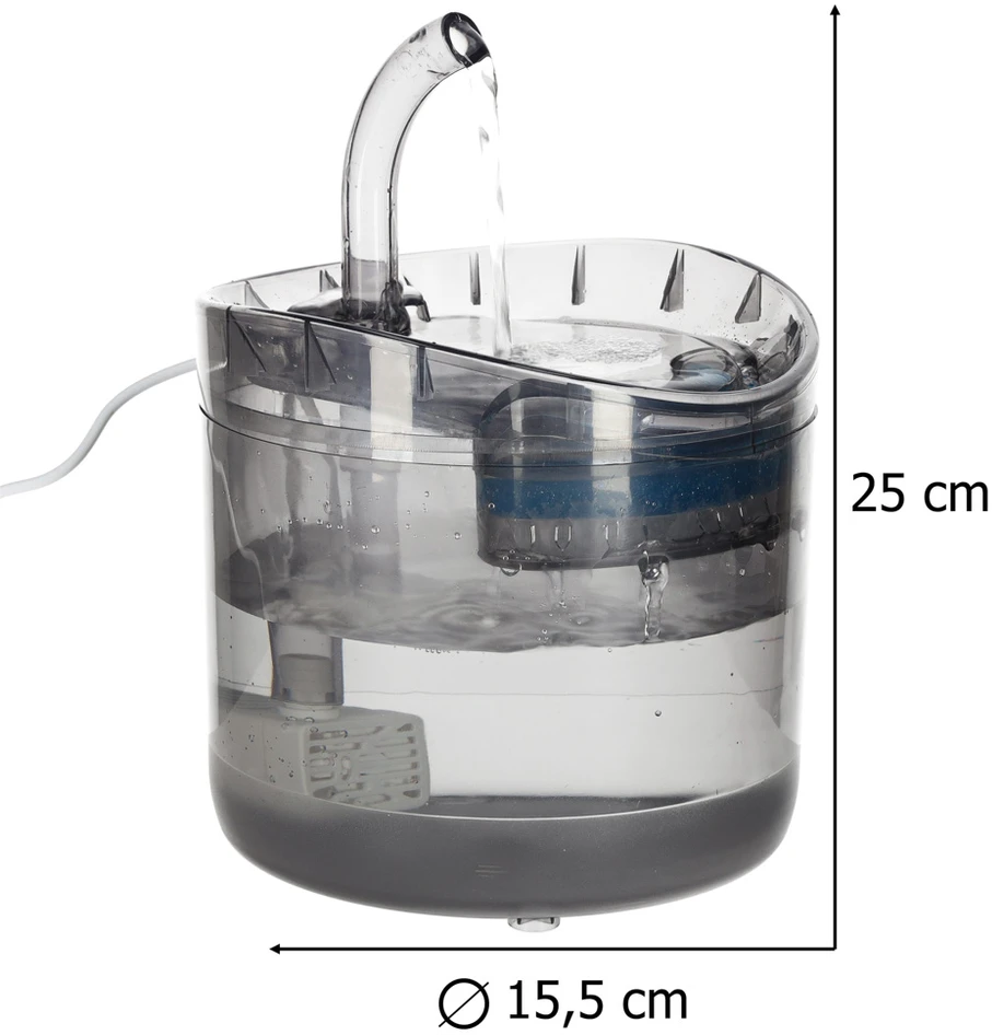 Ikonka Gertuvė šunims ir katėms 1,8 l su valymo filtru