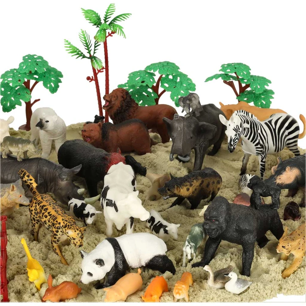 KIK Figūrėlės zoologijos sodo gyvūnai 59 el.