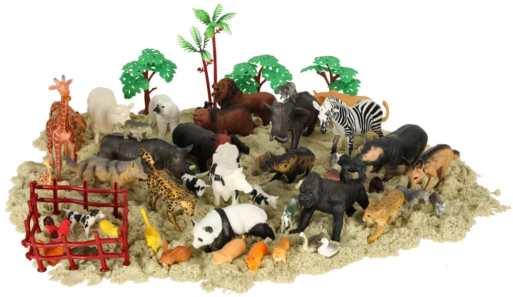 KIK Figūrėlės zoologijos sodo gyvūnai 59 el.