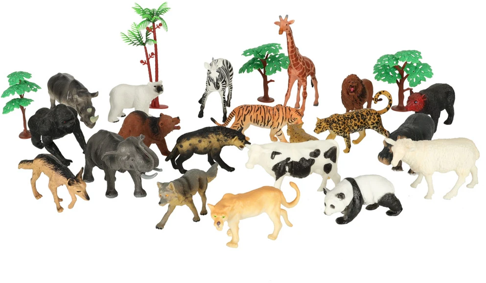 KIK Figūrėlės zoologijos sodo gyvūnai 59 el.