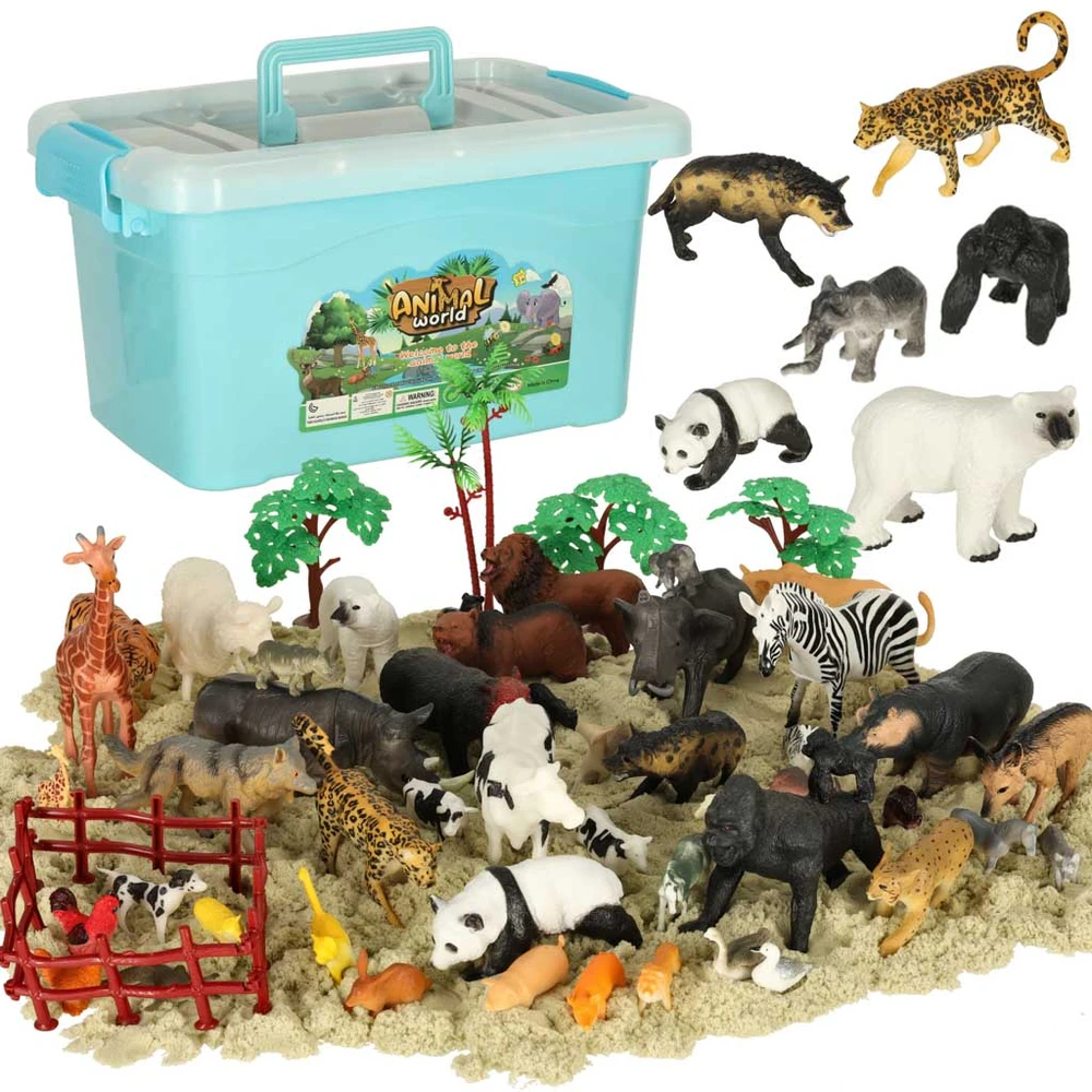 KIK Figūrėlės zoologijos sodo gyvūnai 59 el.