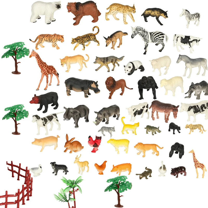 KIK Figūrėlės zoologijos sodo gyvūnai 59 el.