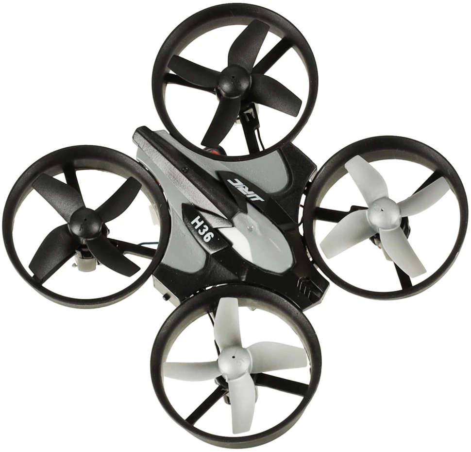 Ikonka JJRC H36 mini 2.4GHz 4CH 6 ašių RC dronas juodas