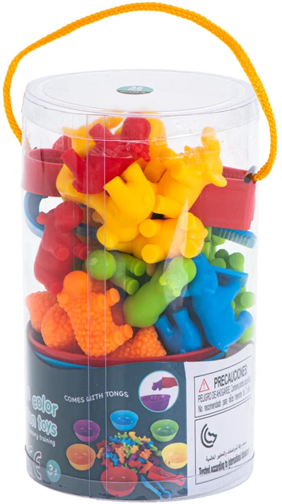 Ikonka Jūrų gyvūnai mokomasis mokymasis skaičiuoti montessori 36el.