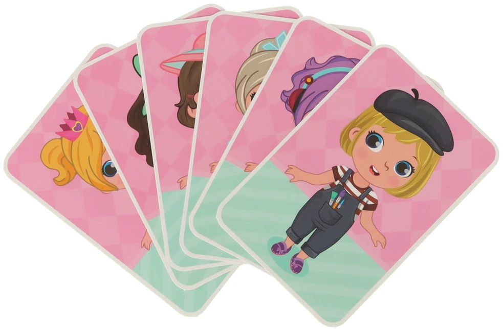 Ikonka Magnetinė dėlionė Dress up lėlė 51el.
