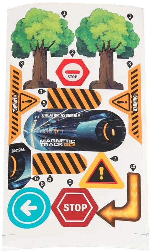 Ikonka Magnetinės kaladėlės 127 vnt.
