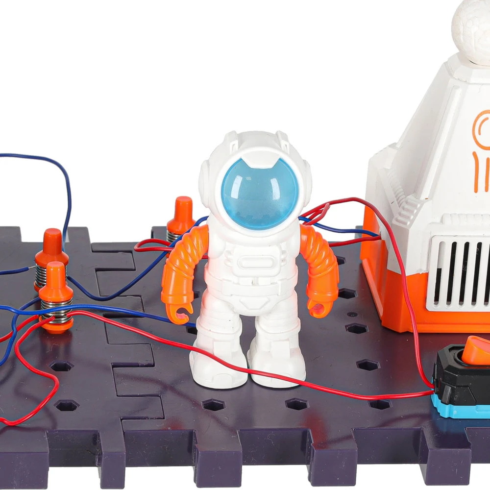Ikonka Mažas elektronikos elektrikas mokomasis rinkinys kosmoso stotis