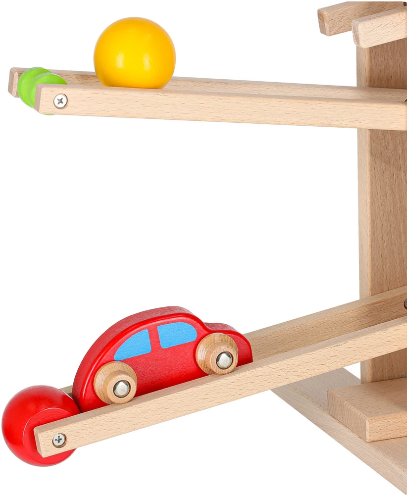 Ikonka Medinis Montessori kamuoliukų takas XXL