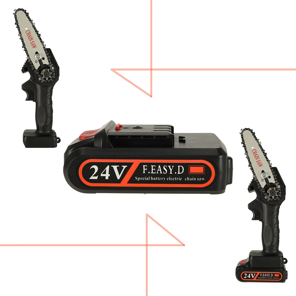 Ikonka Mini USB grandininis pjūklas dėkle