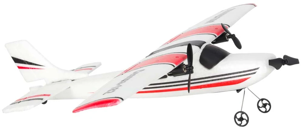 Ikonka Nuotoliniu būdu valdomas Cessna 182 sklandytuvas aerobatas 2,4 GHz orlaivis