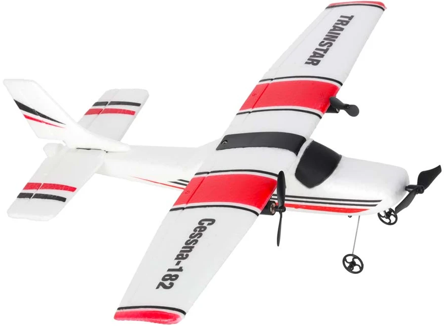 Ikonka Nuotoliniu būdu valdomas Cessna 182 sklandytuvas aerobatas 2,4 GHz orlaivis