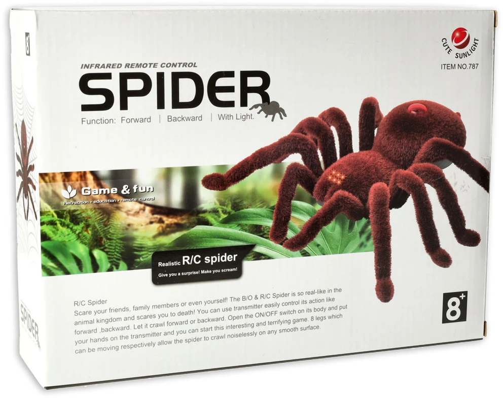 KIK Nuotoliniu būdu valdomas TARANTULA voras + PILOTAS