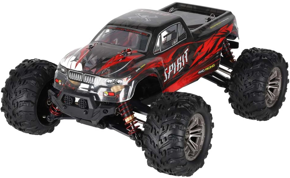 Ikonka RC automobilis Q901 bešepetėlinis 1:16 2.4G 4CH 52km/h raudonas