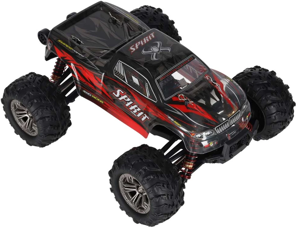 Ikonka RC automobilis Q901 bešepetėlinis 1:16 2.4G 4CH 52km/h raudonas
