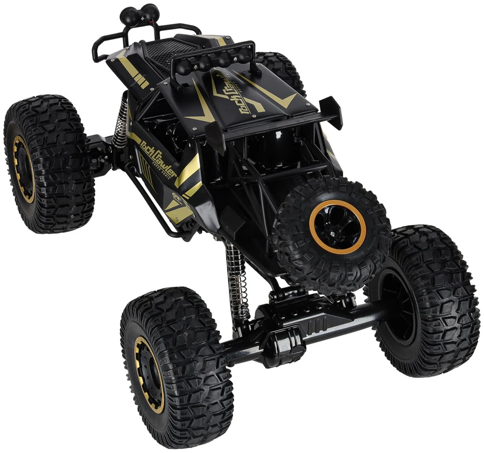 Ikonka RC automobilis Rock Crawler 2.4GHz 1:8 51cm juodas