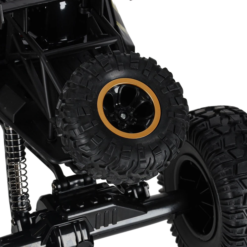 Ikonka RC automobilis Rock Crawler 2.4GHz 1:8 51cm juodas