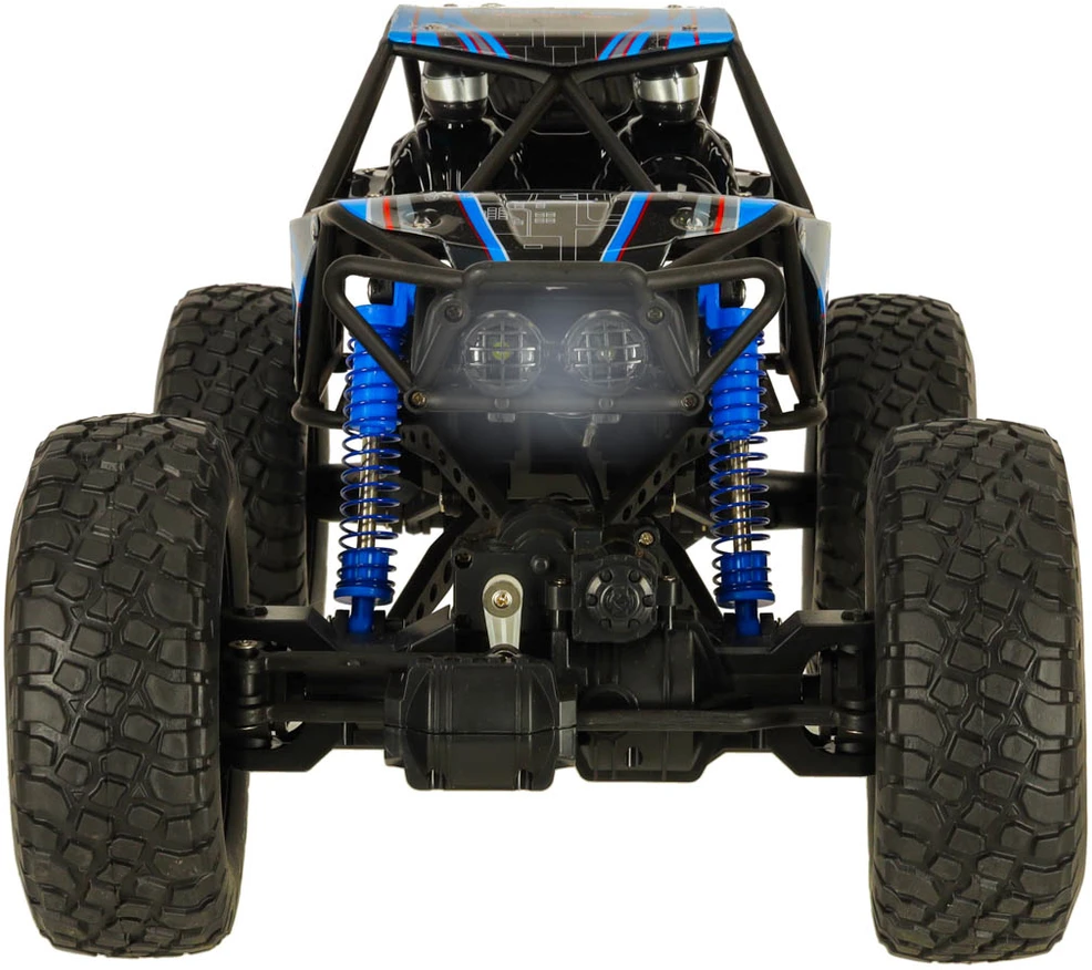 Ikonka RC vikšrinis laipiojimo automobilis 1:10 4WD 48cm mėlynos spalvos