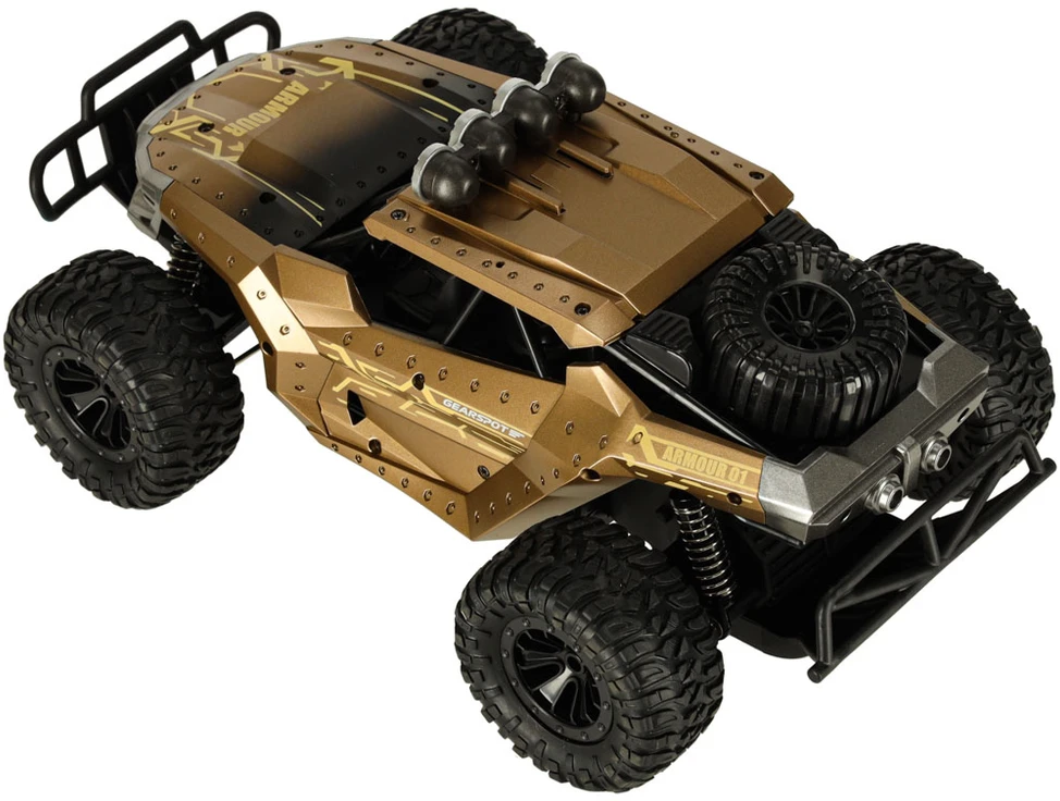 Ikonka RC visureigis drifto automobilis 20 km/h rudas