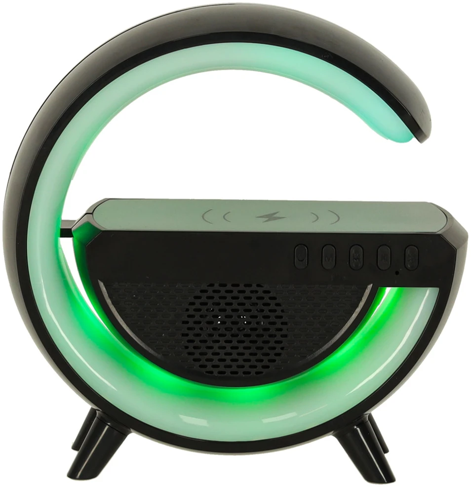 Ikonka RGB LED įkrovimo šviesos indukcinis radijas