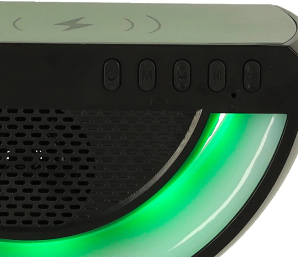 Ikonka RGB LED įkrovimo šviesos indukcinis radijas